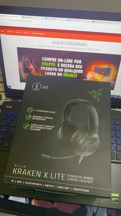 HEADSET GAMER - RAZER Kraken X Lite - P2 - loja online