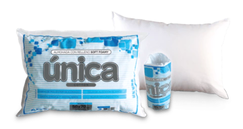 Almohadas de vellon siliconado - Articulo 1109 - comprar online