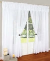 Imagen de Juego de cortinas de voile triple, con faldon y voladitos - Articulo 101