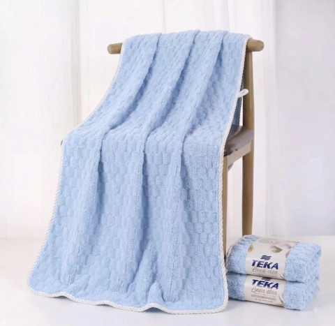 Juego de toalla y toallon teka liso - tienda online