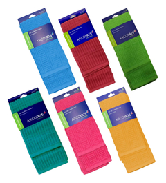 Pack x 2 repasadores arco iris - comprar online