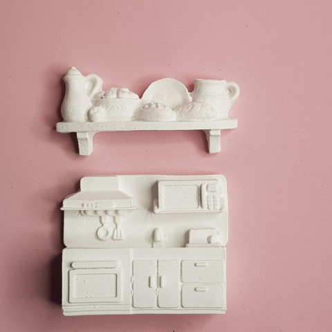 Miniaturas Cozinha - Resina
