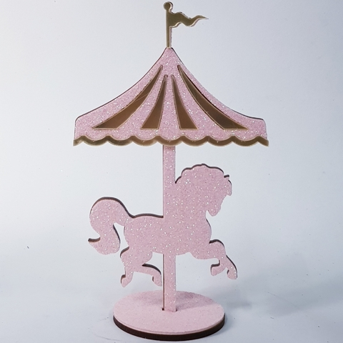 Carrossel para Cofre ou Nutella (15,5cm)