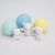 Trio de Mini Ursinhos - 2 a 2,5 cm ( 3 unds)