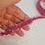 Fita Glitter Brilho Pink (m)