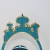 Plano de Fundo Oval Castelo Jasmine/Aladdin (19cm) - Bora Luxar