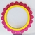 Plano de Fundo Redondo Flor Stitch (15 cm) na internet