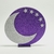 Plano de Fundo Redondo Glitter Céu Astronauta (12 cm) na internet