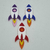 Aplique Foguete Astronauta (5,5 cm)