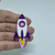 Aplique Foguete Astronauta (5,5 cm) - Bora Luxar