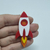 Aplique Foguete Astronauta (5,5 cm) - comprar online