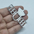Aplique Espelhado Satélite Astronauta (6 cm)