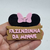 Placa Orelhas Fazendinha Mickey/Minnie (6 cm)