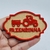 Placa Tratorzinho Fazendinha (7 cm) - comprar online