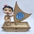 Barco Moana para Cenário (14 cm) - comprar online