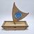 Barco Moana para Cenário (14 cm)
