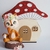 Plano de Fundo Casinha Cogumelo Vermelho Bosque (15 cm) - comprar online