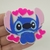 Aplique Corações Stitch (6 cm) - comprar online