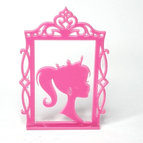 Aplique Moldura Luxuosa Barbie