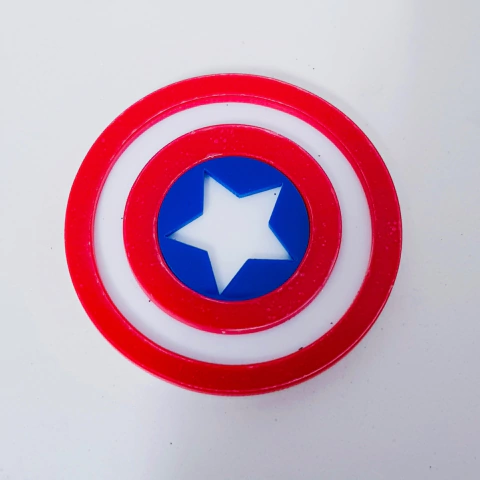 Aplique Escudo Capitão América (5cm)