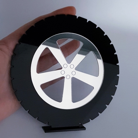 Plano de Fundo Roda Carros (12cm)