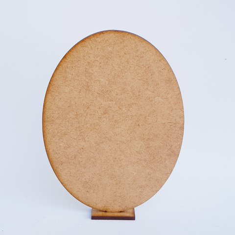 Plano de Fundo MDF Oval (15cm)