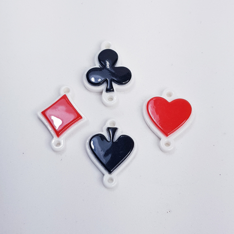 Aplique Naipes Alice (4pçs)