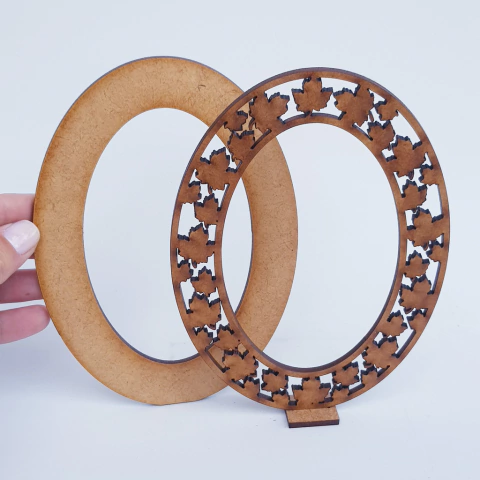 Plano de Fundo Duplo Folhagens Frozen