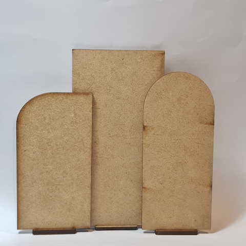 Painel Desconstruído MDF Decor (triplo)
