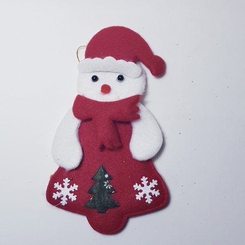 Boneco de Neve Feltro (16cm)