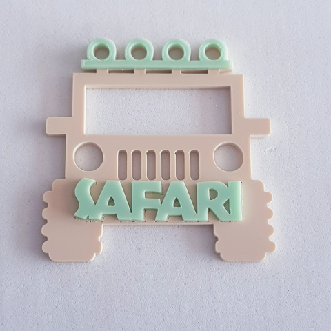 Aplique Jipe Safári (6cm)
