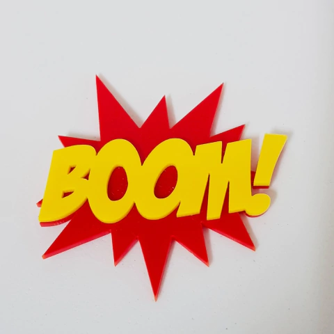 Aplique Boom ! (6cm)