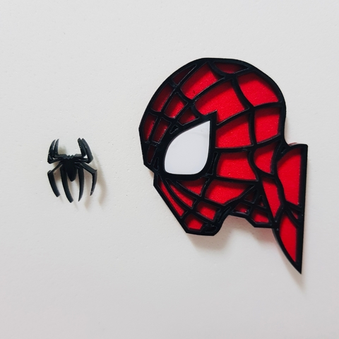 Aplique Homem Aranha Perfil+aranha (6cm)