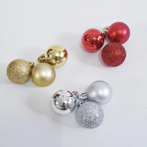 Kit de Bolinhas Natal (2,5cm)