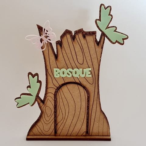Plano de Fundo Tronco Bosque (ideal para Tubolata)