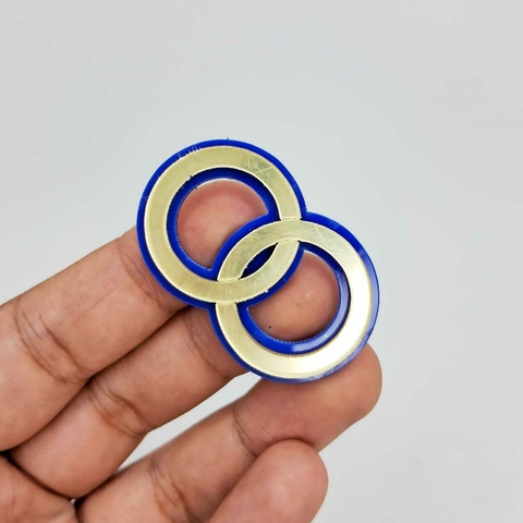 Aplique Argolas Sonic (5cm)