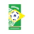 Plano de Fundo Goooool do Brasil Copa do Mundo (14 cm)