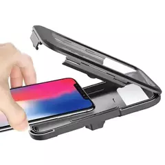 SOPORTE CELULAR CON FUNDA PARA MOTO Y BICICLETA AJUSTABLE 360° - comprar online