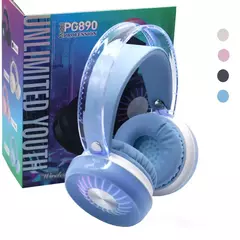 AURICULAR VINCHA PROFESIONAL RGB PG890 - tienda online