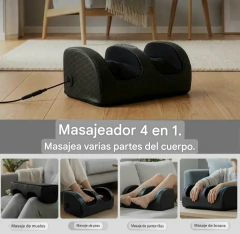 MASAJEADOR DE PIE Y PANTORRILLAS CON CALOR en internet