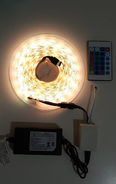 Imagen de TIRA LED 5MTS. C/ CONTROL REMOTO 5050 ILUMINACIÓN