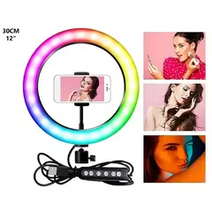 ARO DE LUZ RGB 30CM 12'