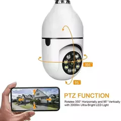 CÁMARA FOCO ESPIA WIFI 360*MICROFONO VISIÓN NOCTURNA - comprar online