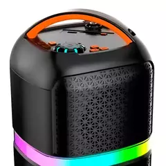 PARLANTE BLUETOOTH 3X4' 20W CON MICROFONO RGB/FM/USB CS-4301 - beezenonline