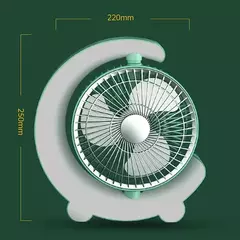 VENTILADOR DE MESA CON LUZ RGB RECARGA F11 en internet
