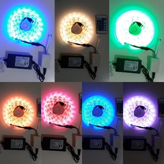 TIRA LED 5MTS. C/ CONTROL REMOTO 5050 ILUMINACIÓN en internet