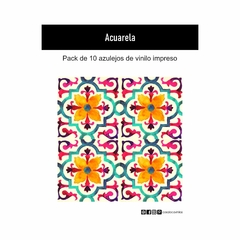 Azulejos- Acuarela