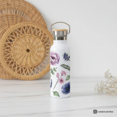 Botella térmica tapa de bambú Aurora