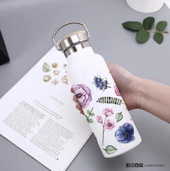 Botella térmica tapa de bambú Aurora