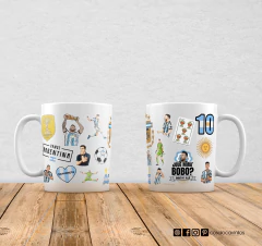 Combo Botella deportiva + Taza Campeones - Cosaloca Vinilos